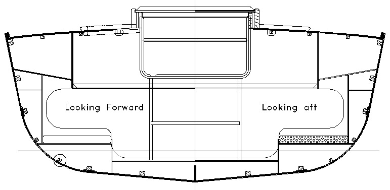 Didi 27 Retro radius chine plywood boat plans